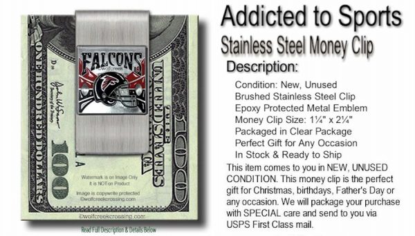 Atlanta Falcons Money Clip