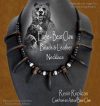 White Buffalo Bear Claw Necklace