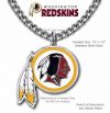 Large Redskins Necklace