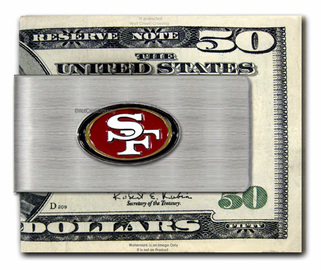 49ers Money Clip