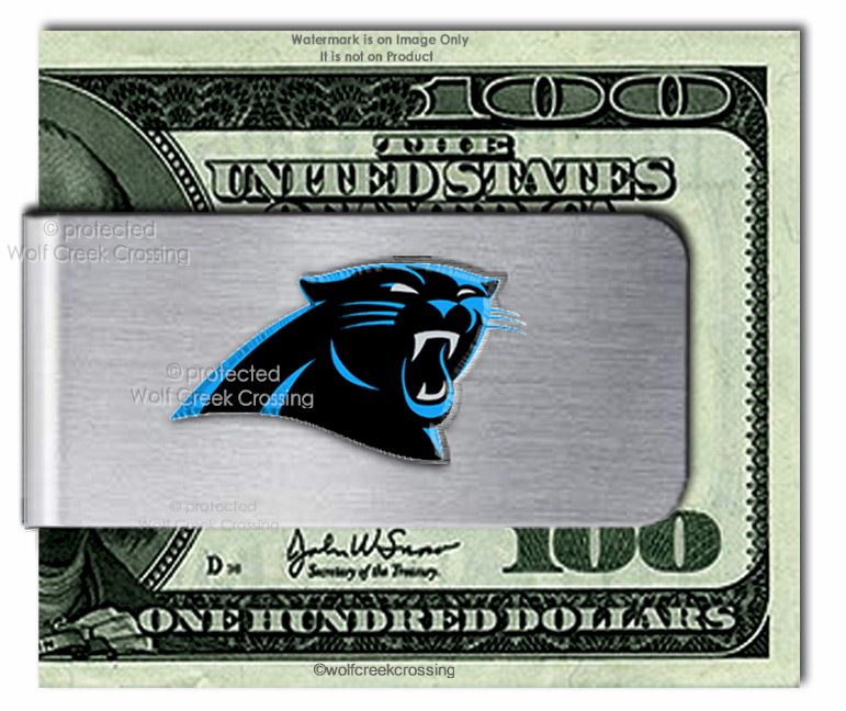 Panthers Money Clip